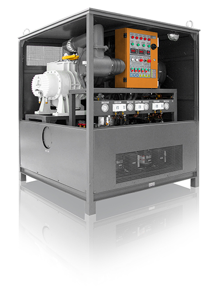 UVV vacuum cold trap