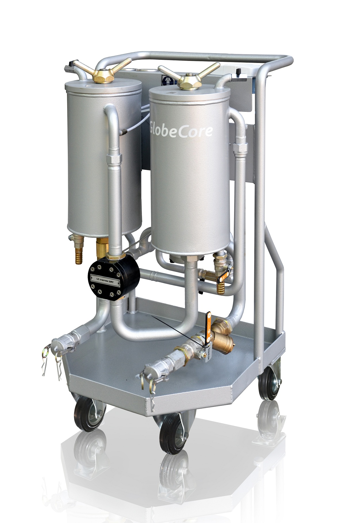 Oil filtration and pumping